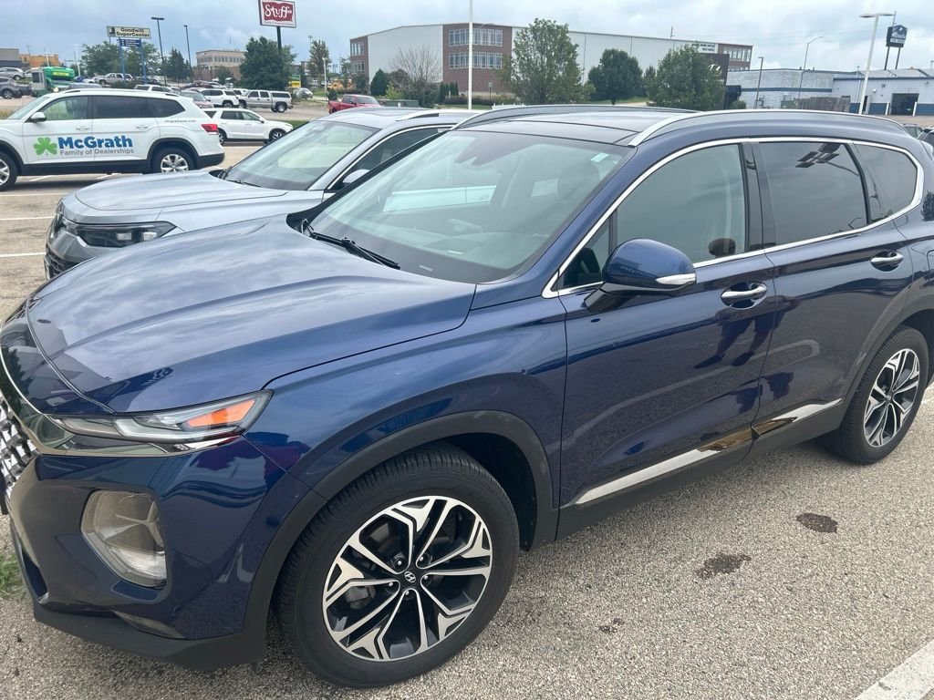 Used 2020 Blue Hyundai Limited image 5