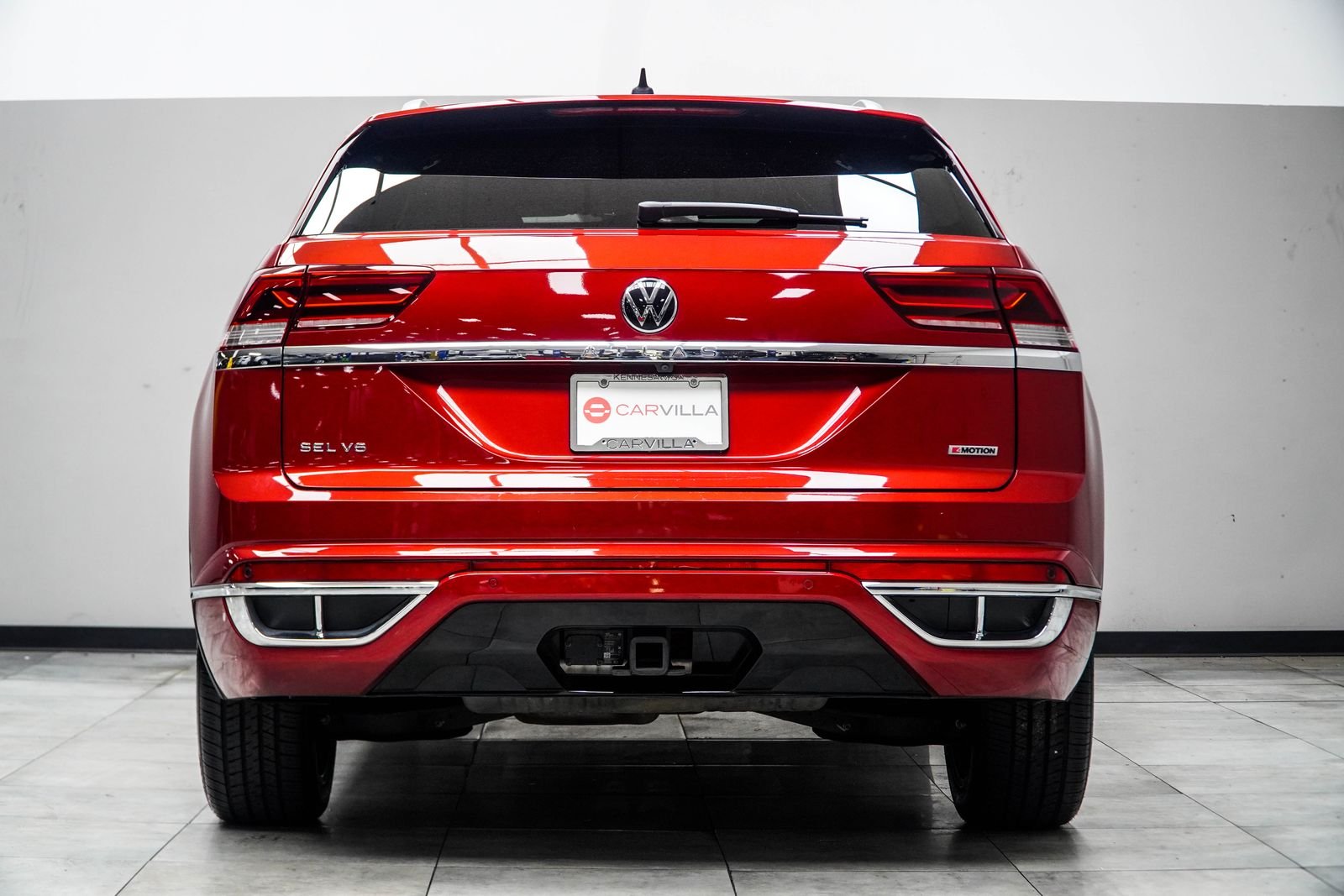 Used 2020 Red Volkswagen 3.6L V6 SEL Premium R-Line image 11