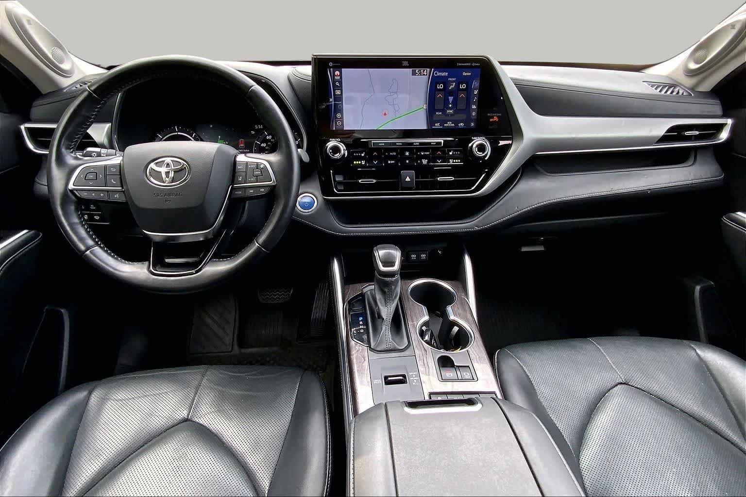 Used 2021 Blizzard Pearl Toyota Hybrid Platinum image 16