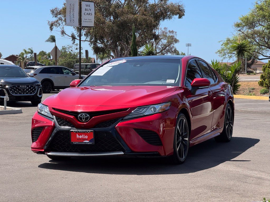 Used 2019 Red Toyota XSE V6 image 5