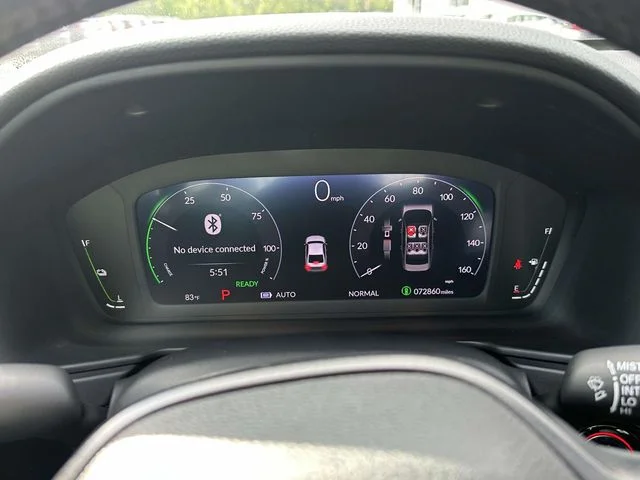 Certified Used 2025 Platinum White Pearl Honda HYBRID SPORT image 25