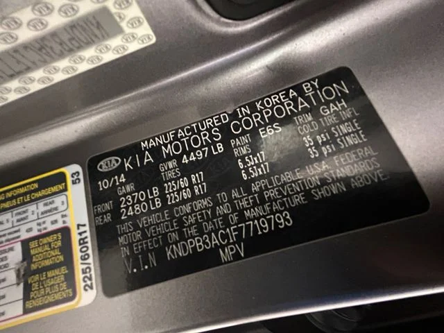 Used 2015 Silver Kia LX image 20