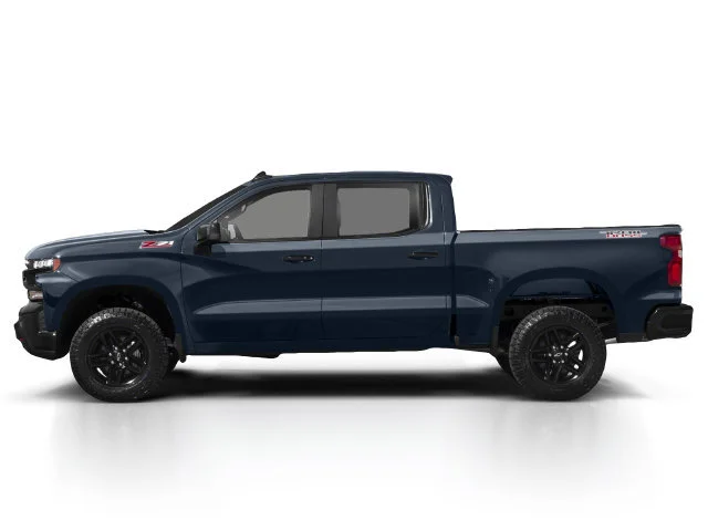 Used 2022 NORTHSKY BLUE METALLIC Chevrolet LT Trail Boss image 3