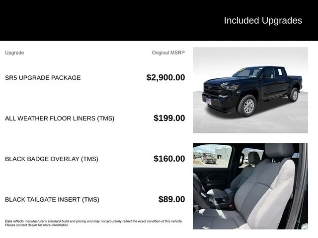 Used 2026 Black Toyota SR5 image 5