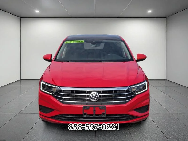 Certified Used 2021 Tornado Red Volkswagen SEL image 8