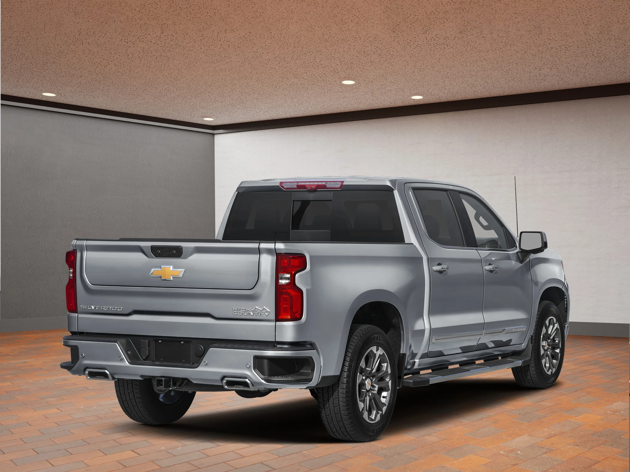 New 2026 Grey Chevrolet Crew Cab Short Box 4-Wheel Drive High Country image 2