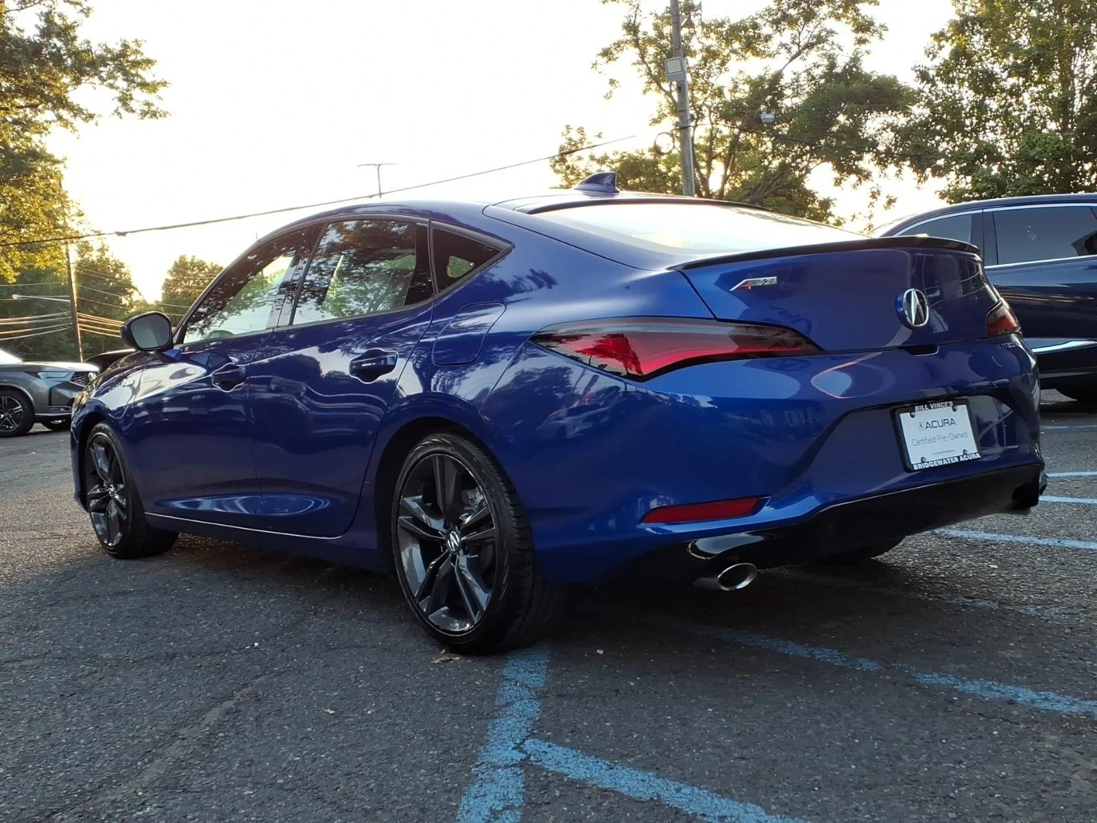 Certified Used 2025 Apex Blue Pearl  Acura A-SPEC image 6