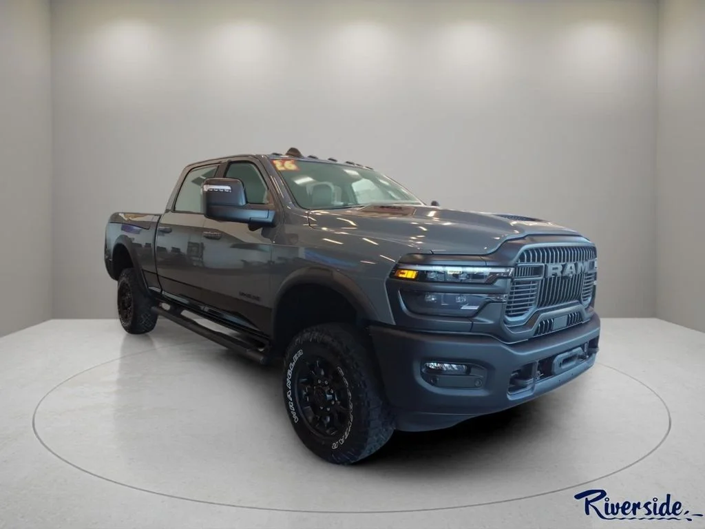New 2026 Ceramic Gray Clear-Coat Exterior Paint RAM Power Wagon image 1