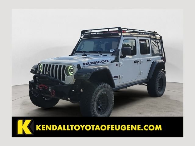Used 2018 White Jeep Unlimited Rubicon image 1