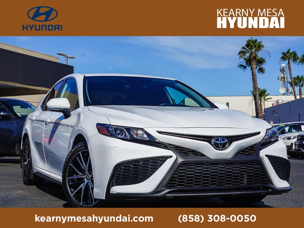 Used 2024 White Toyota SE image 1