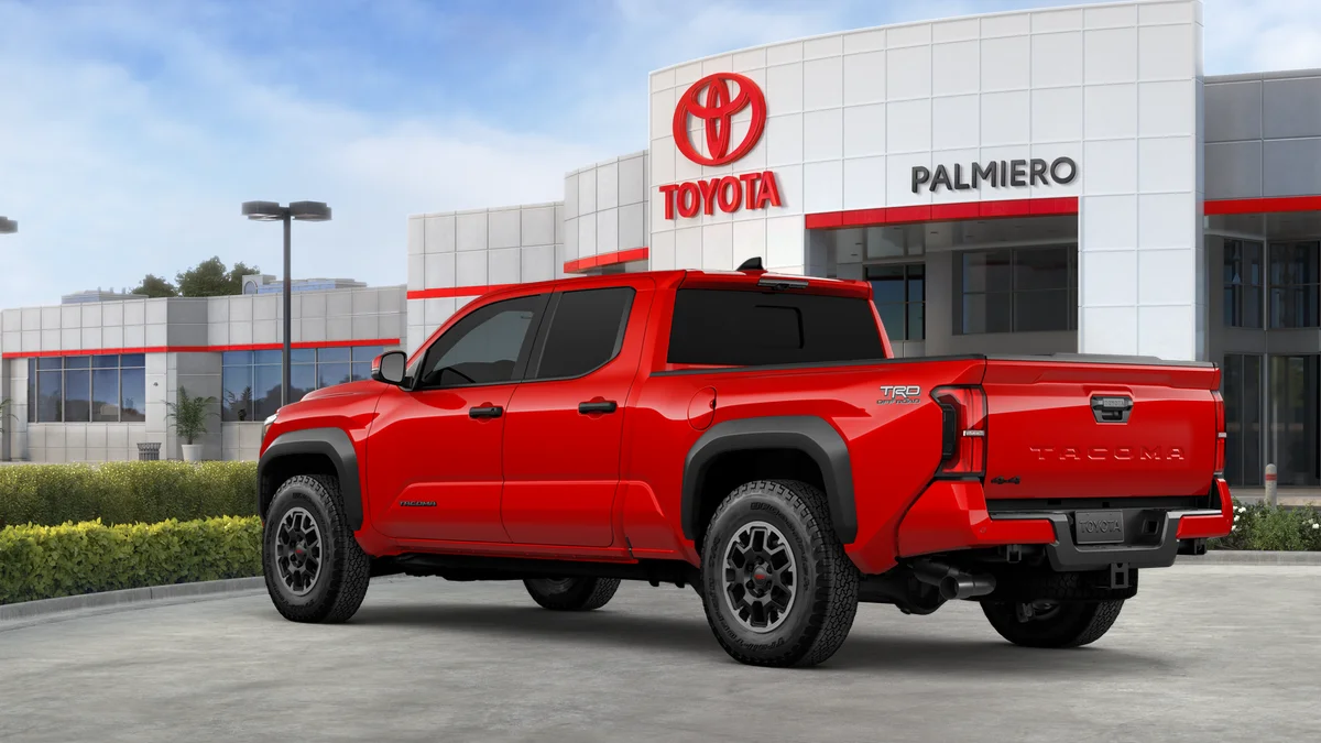 New 2026 Supersonic Red Toyota TRD Off-Road image 6