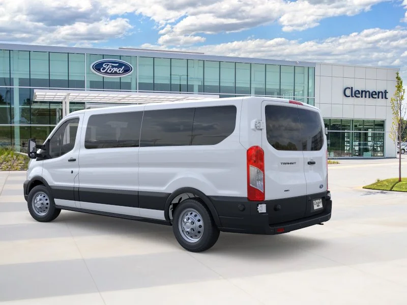 New 2026 Oxford White Ford Passenger Van XL image 4