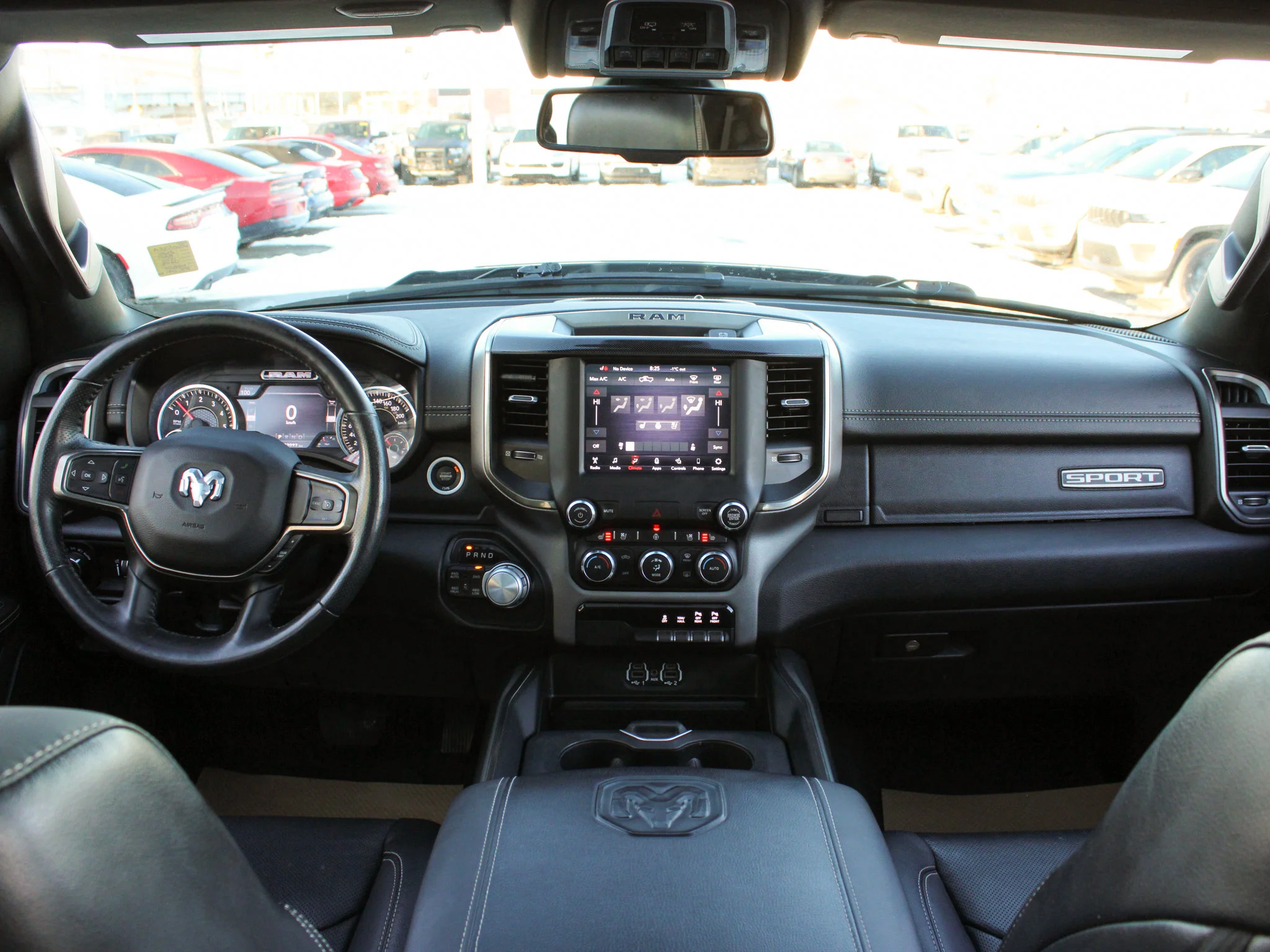 Certified Used 2020 White RAM Sport * One Owner | Panoramic Sunroof | Apple CarPlay | Remote Start | HEMI V8 image 4