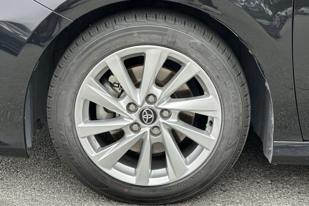Used 2023 Midnight Black Metallic Toyota LE image 26