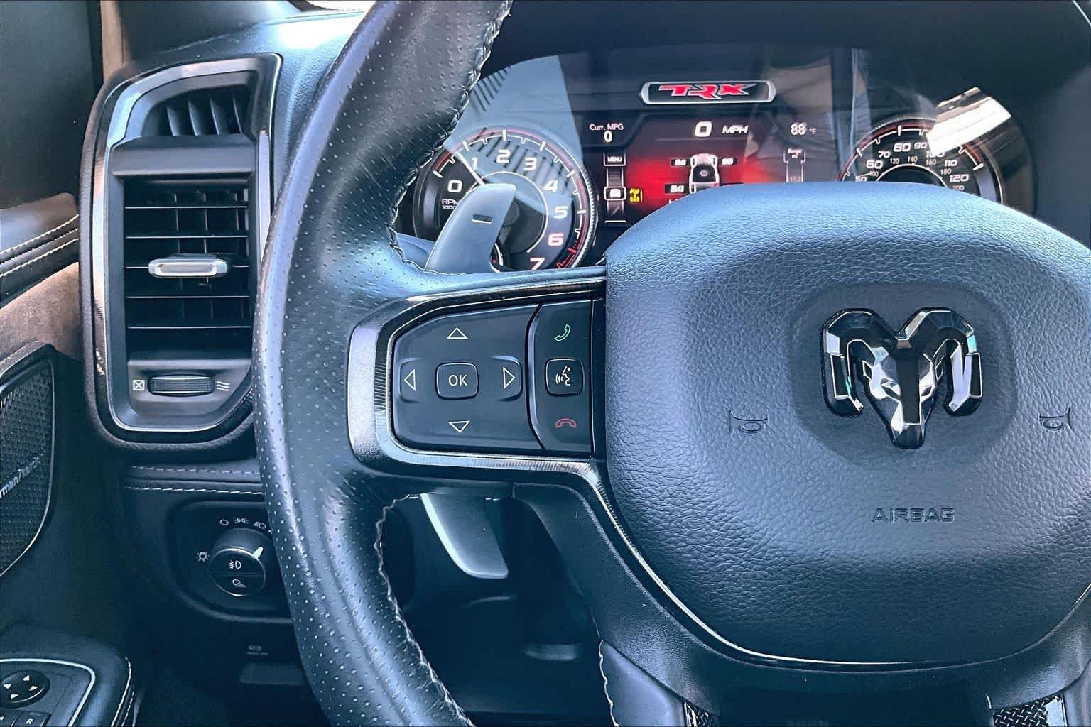 Used 2021 Billet Silver Metallic Clearcoat Ram TRX image 21