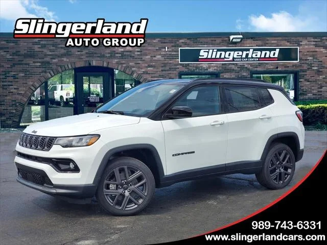 New 2026 Bright White Clear-Coat Exterior Paint Jeep Limited image 1