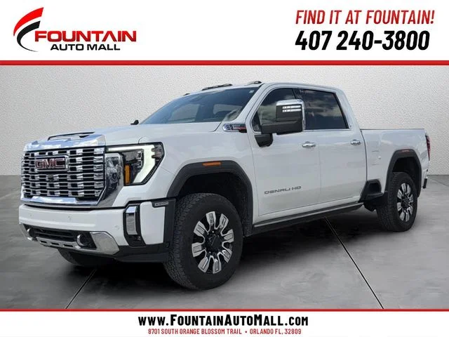 Used 2024 White GMC Denali image 1