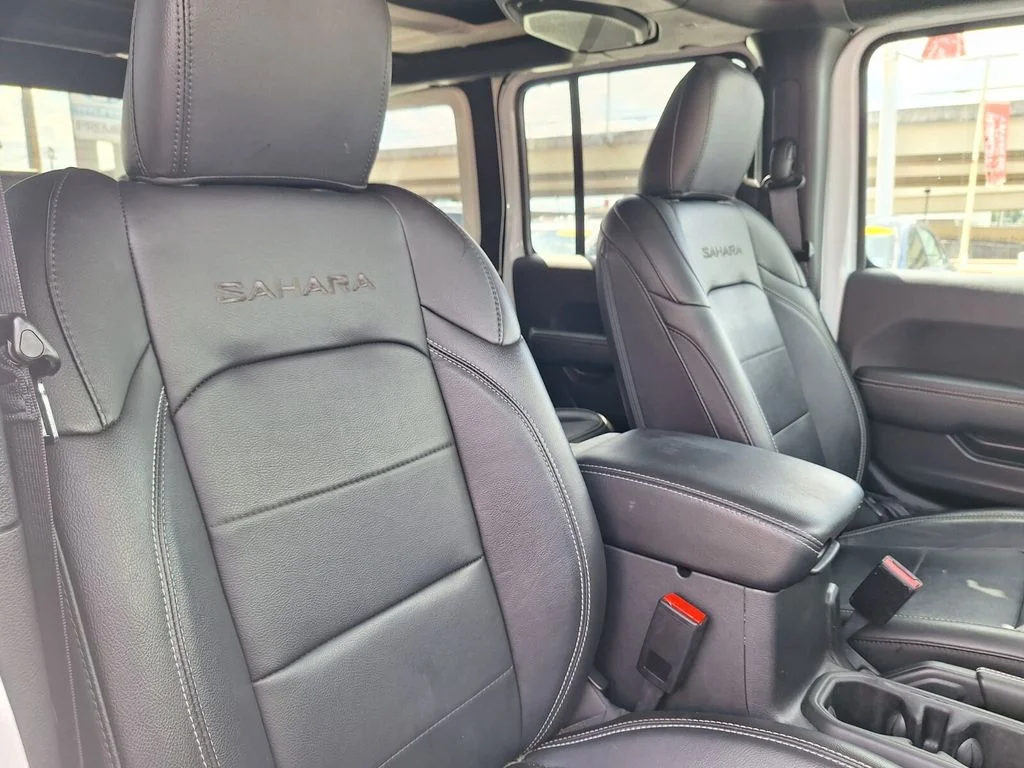 Certified Used 2023 White Jeep Sahara 4xe image 28