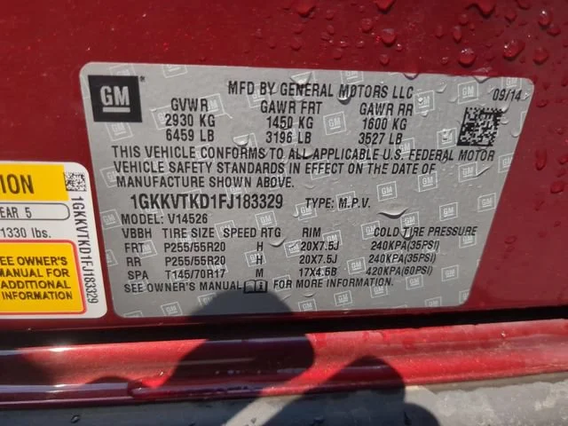 Used 2015 CRIMSON RED TINTCOAT GMC Denali image 34