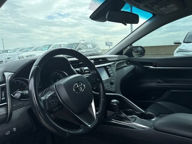 Used 2020 Celestial Silver Metallic Toyota SE image 12