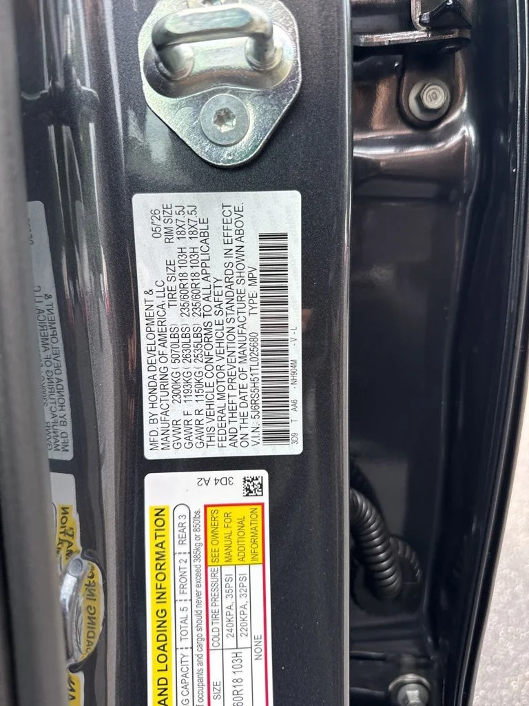 New 2026 Meteorite Gray Metallic Honda Sport image 24