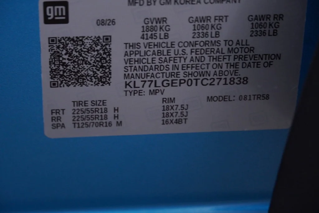 New 2026 Marina Blue Metallic Chevrolet 1RS image 41