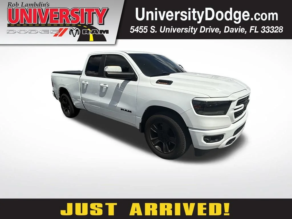 Used 2021 White Ram Big Horn/Lone Star image 1