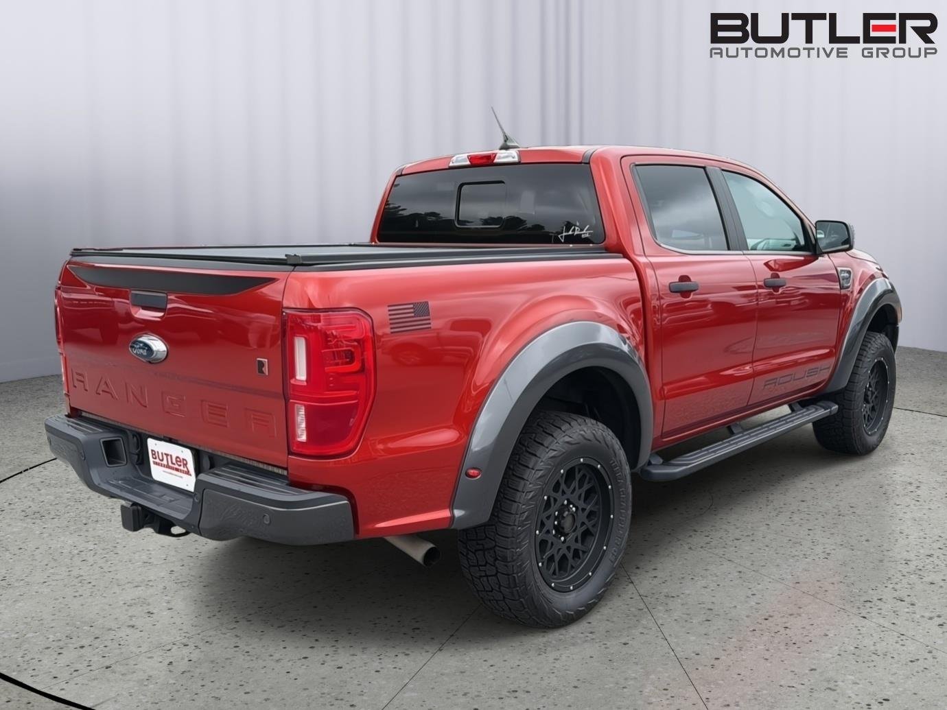 Used 2022 Hot Pepper Red Metallic Tinted Clearcoat Ford XLT Roush image 6