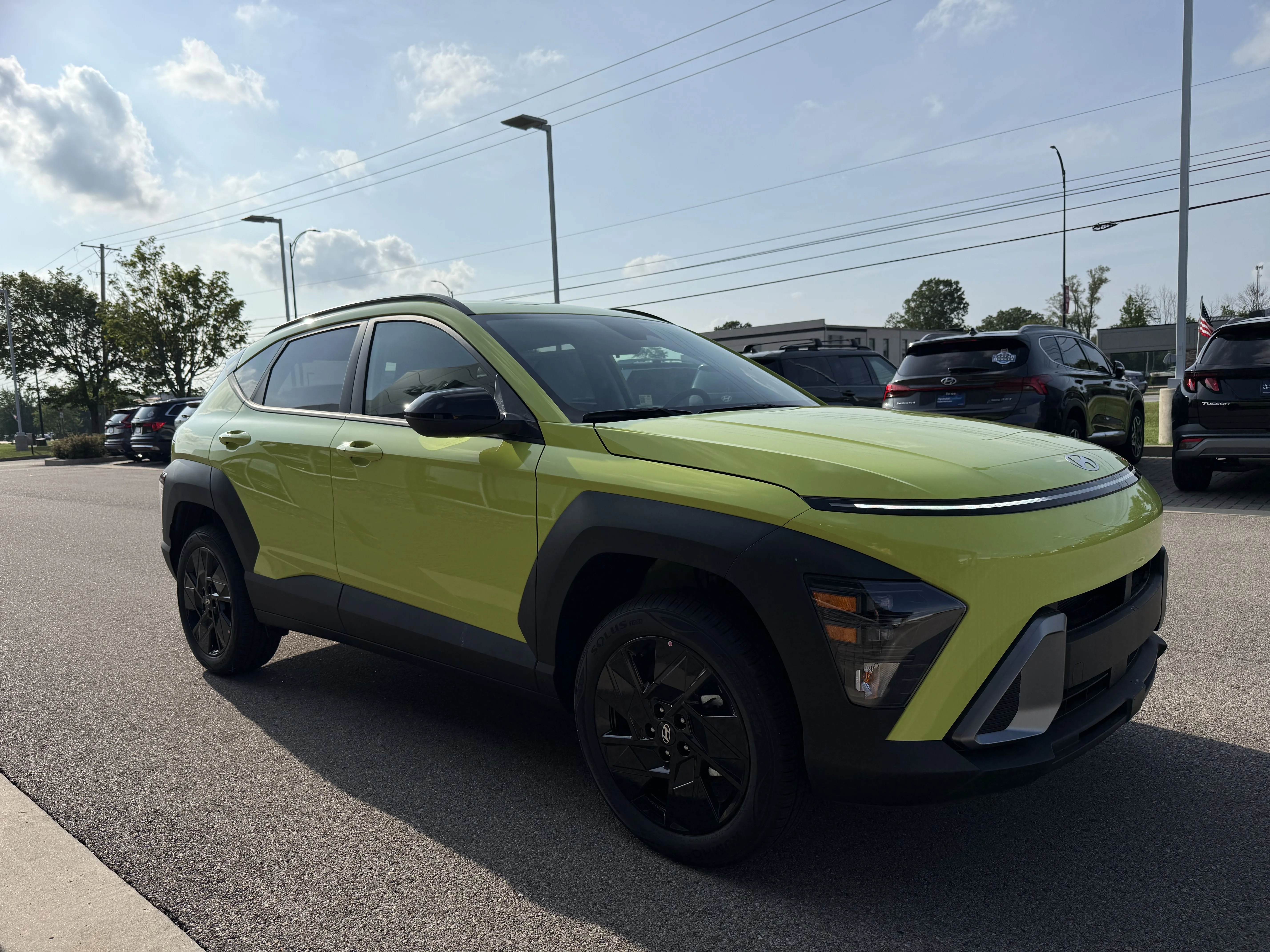 New 2026 Neoteric Yellow Hyundai SEL Sport image 11