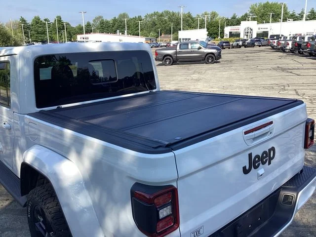 Certified Used 2023 Bright White Clearcoat Jeep Overland image 18