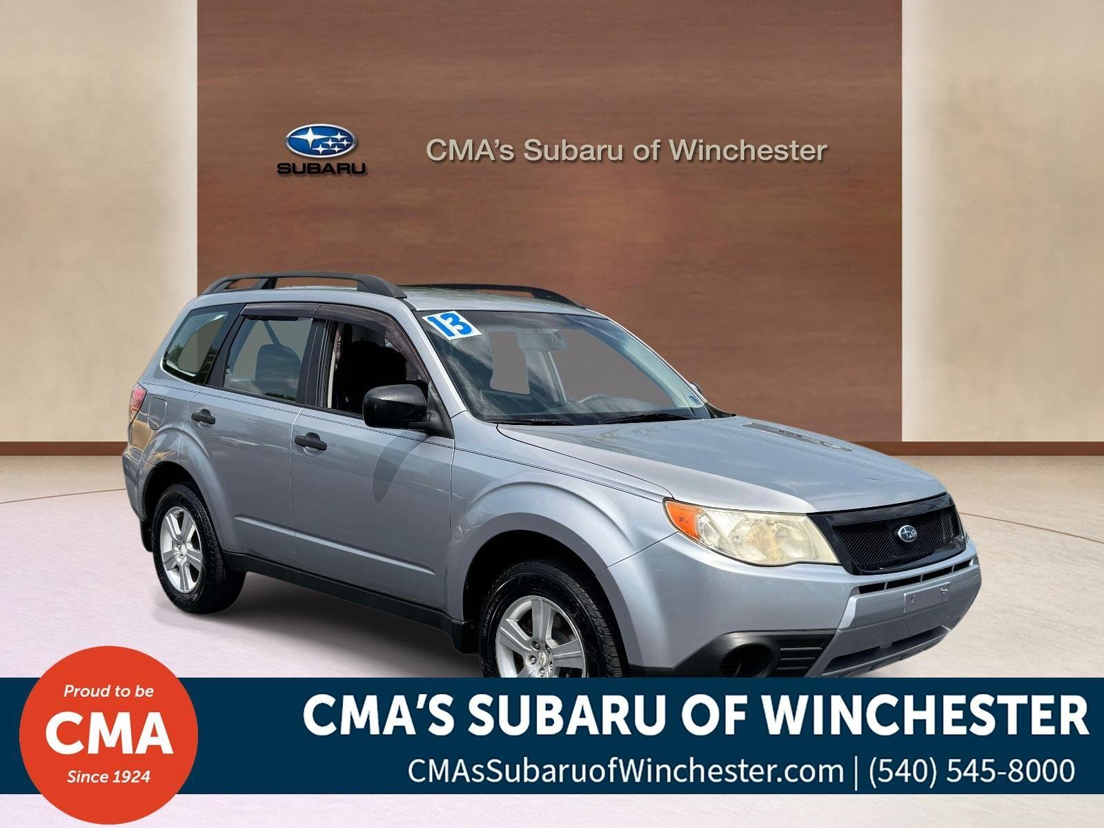 Used 2013 Ice Silver Metallic Subaru 2.5X image 1