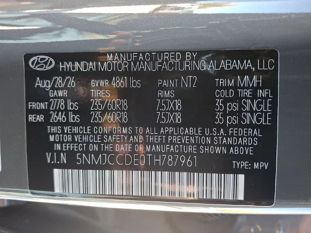 New 2026 Gray Hyundai SEL Premium image 15