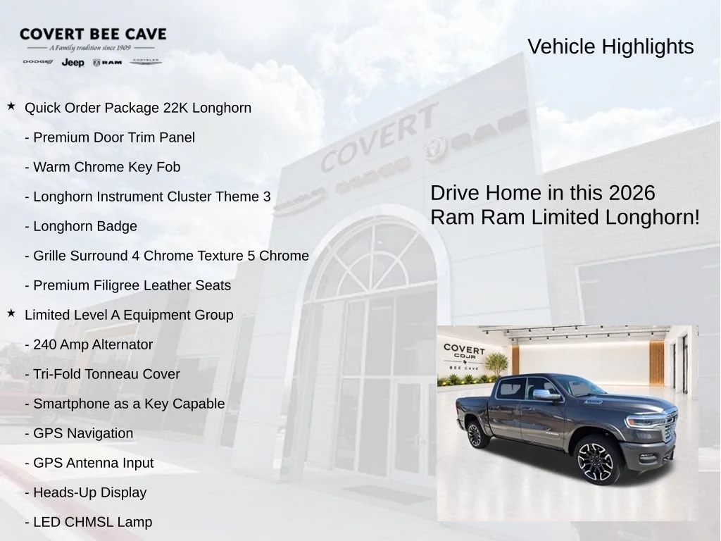 New 2026 Granite Crystal Metallic Clear-Coat Exterior Paint RAM Limited image 10