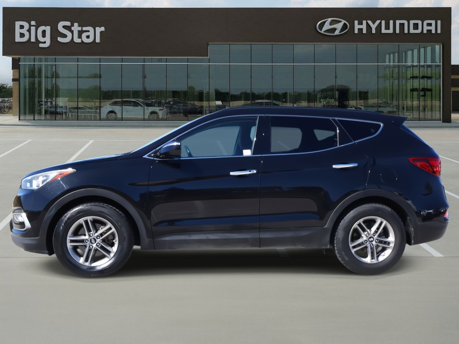 Used 2018 Hyundai Santa Fe Sport with VIN 5XYZU3LB0JG522682 for sale in Friendswood, TX