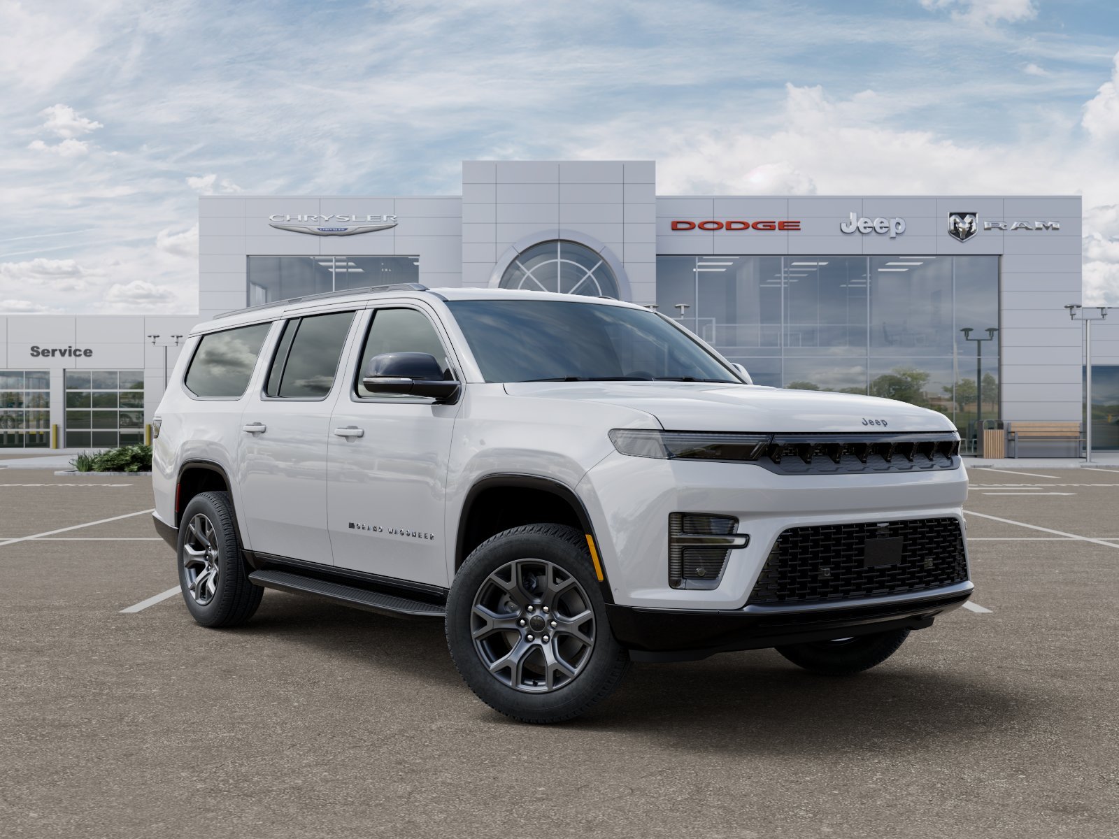 New 2026 Bright White Clear-Coat Exterior Paint Jeep Limited Altitude image 10