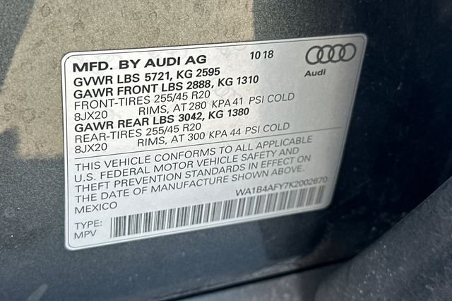 Used 2019 Gray Audi 3.0T Premium Plus image 34