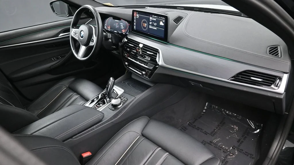 Certified Used 2023 Black Sapphire Metallic BMW M550i xDrive image 11