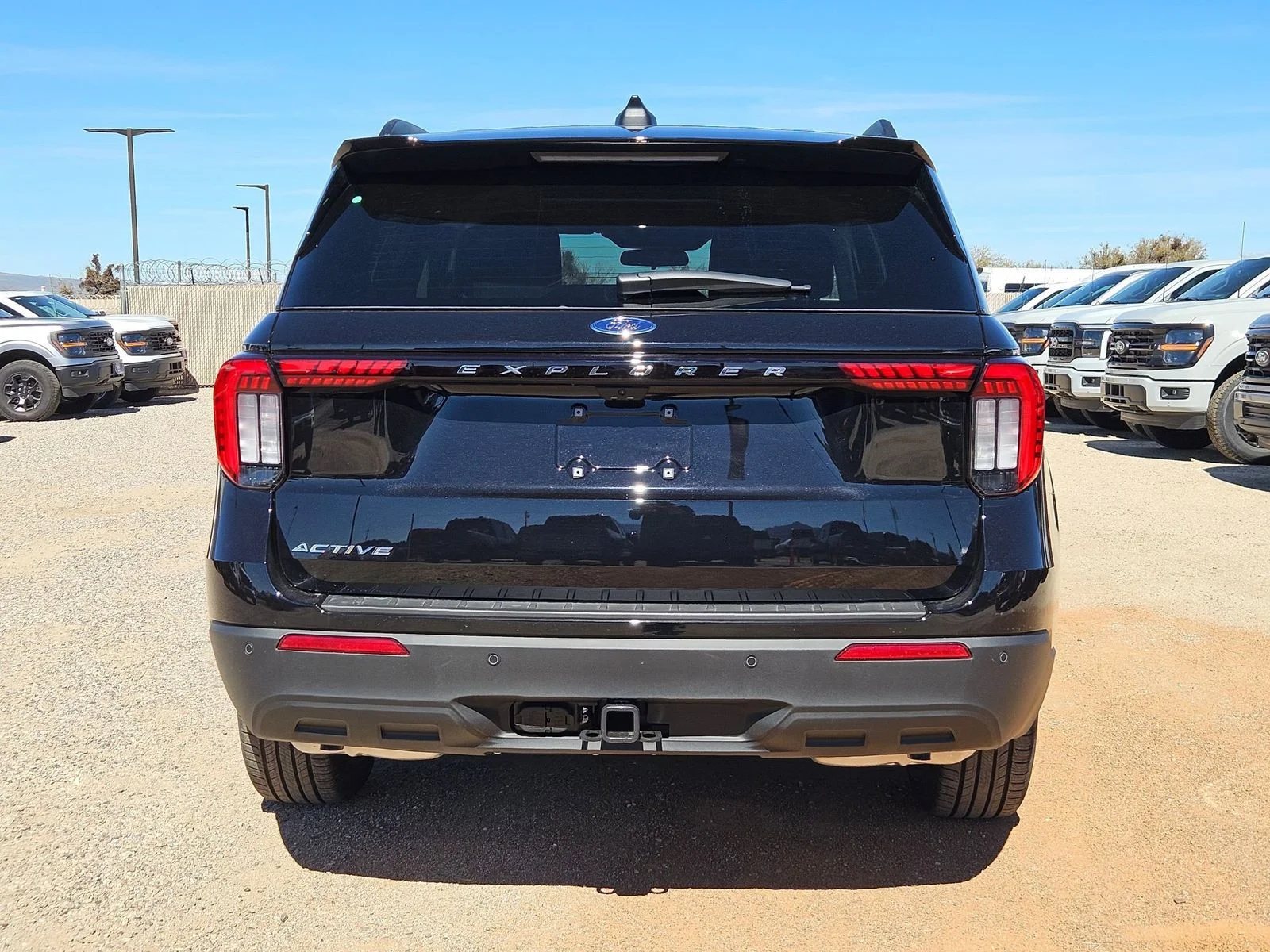 New 2026 Agate Black Metallic Ford Active image 7