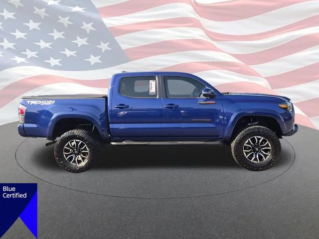 Used 2022 Blue Toyota TRD Sport image 2