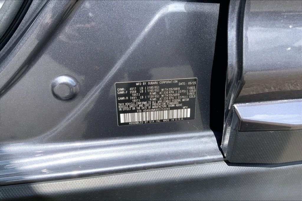 Used 2025 Gray Subaru Limited image 17