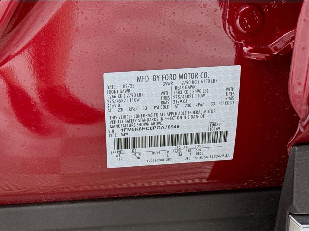 Used 2023 Red Ford Platinum image 35