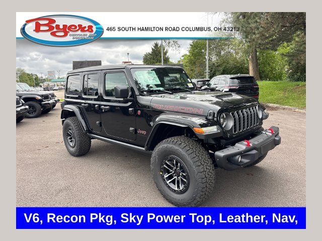 New 2027 Black Clearcoat Jeep Rubicon X image 1
