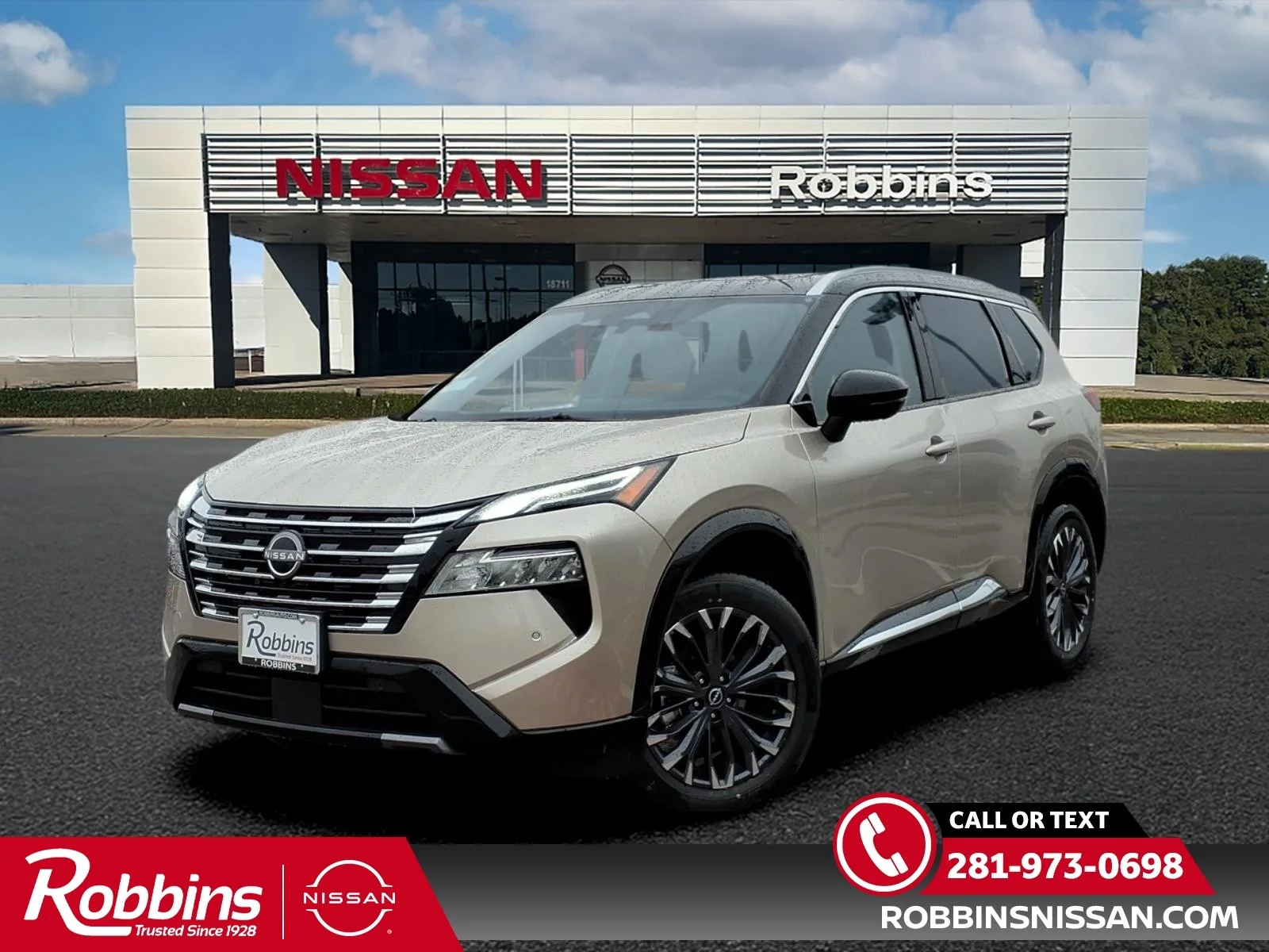 2026 Nissan Rogue Platinum Silver at Robbins Nissan