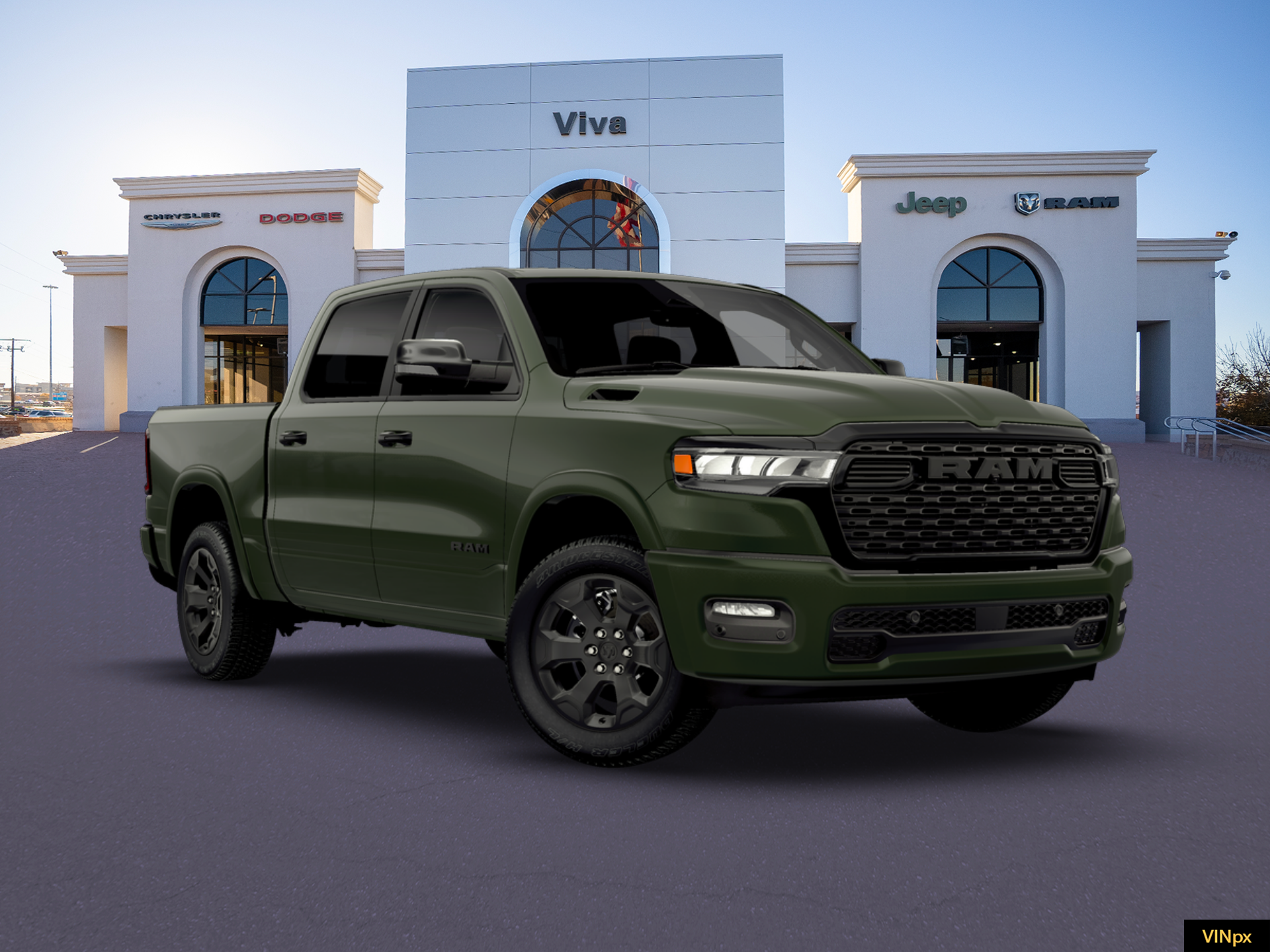 New 2026 Serrano Green Metallic RAM Big Horn/Lone Star image 11
