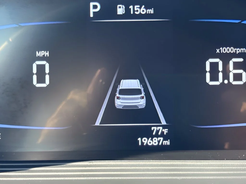Used 2024 Blue Hyundai Limited image 23