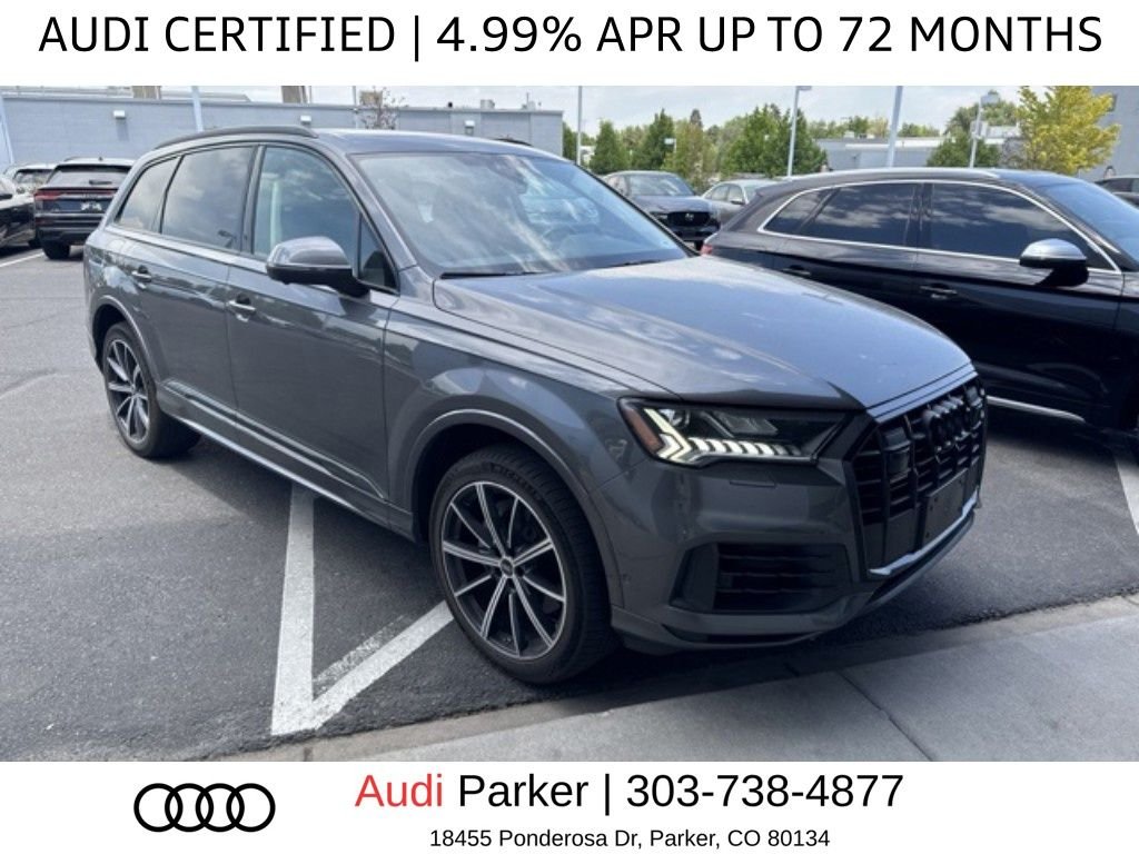 Used 2023 Gray Audi 55 Premium Plus image 3