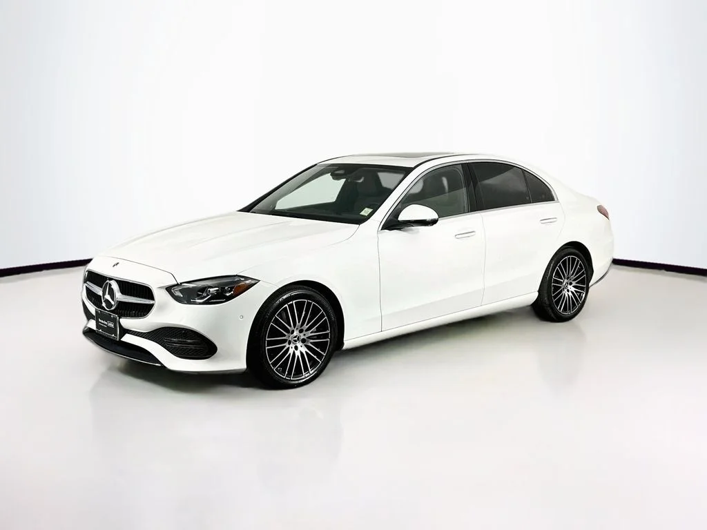 Used 2025 White Mercedes-Benz C 300 image 3