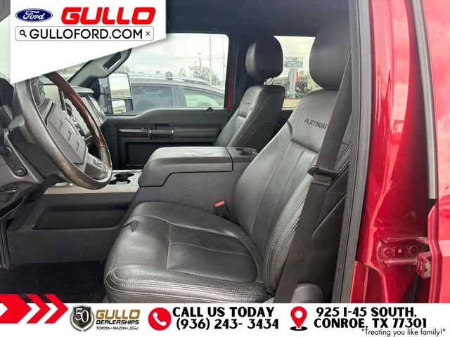 Used 2015 Ruby Red Metallic Tinted Clearcoat Ford Platinum image 9