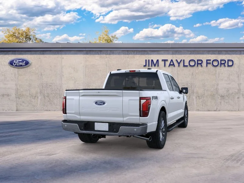 New 2026 Star White Metallic Tri-Coat Ford Lariat® image 8