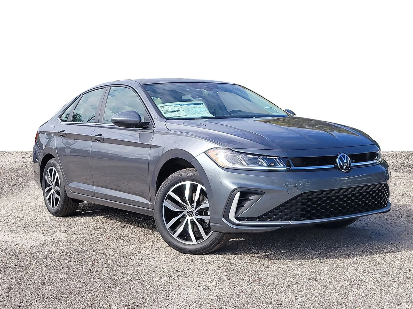 New 2026 Platinum Gray Metallic Volkswagen 1.5T SE image 2
